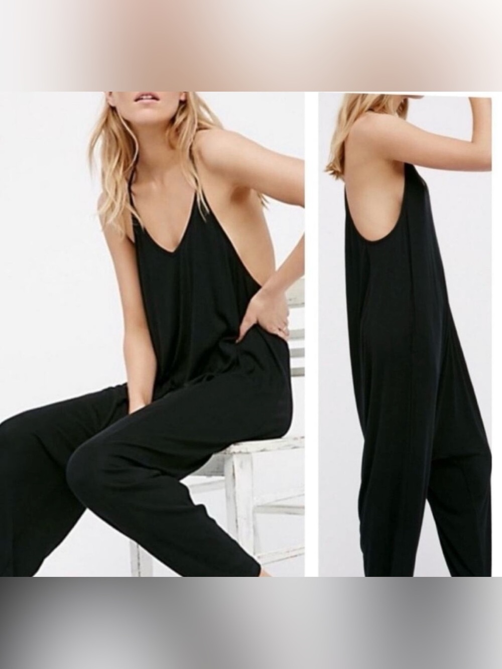 Free People intimately harem jumpsuit